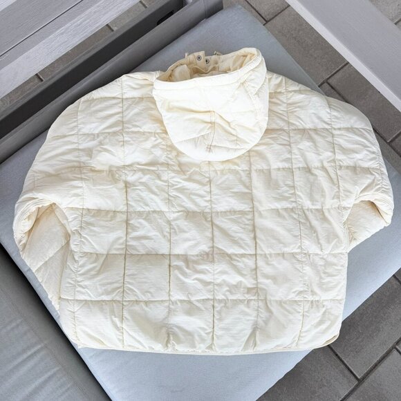 NWT Free People Movement Pippa Packable Pullover Puffer Jacket Banana Cream - Picture 4 of 8